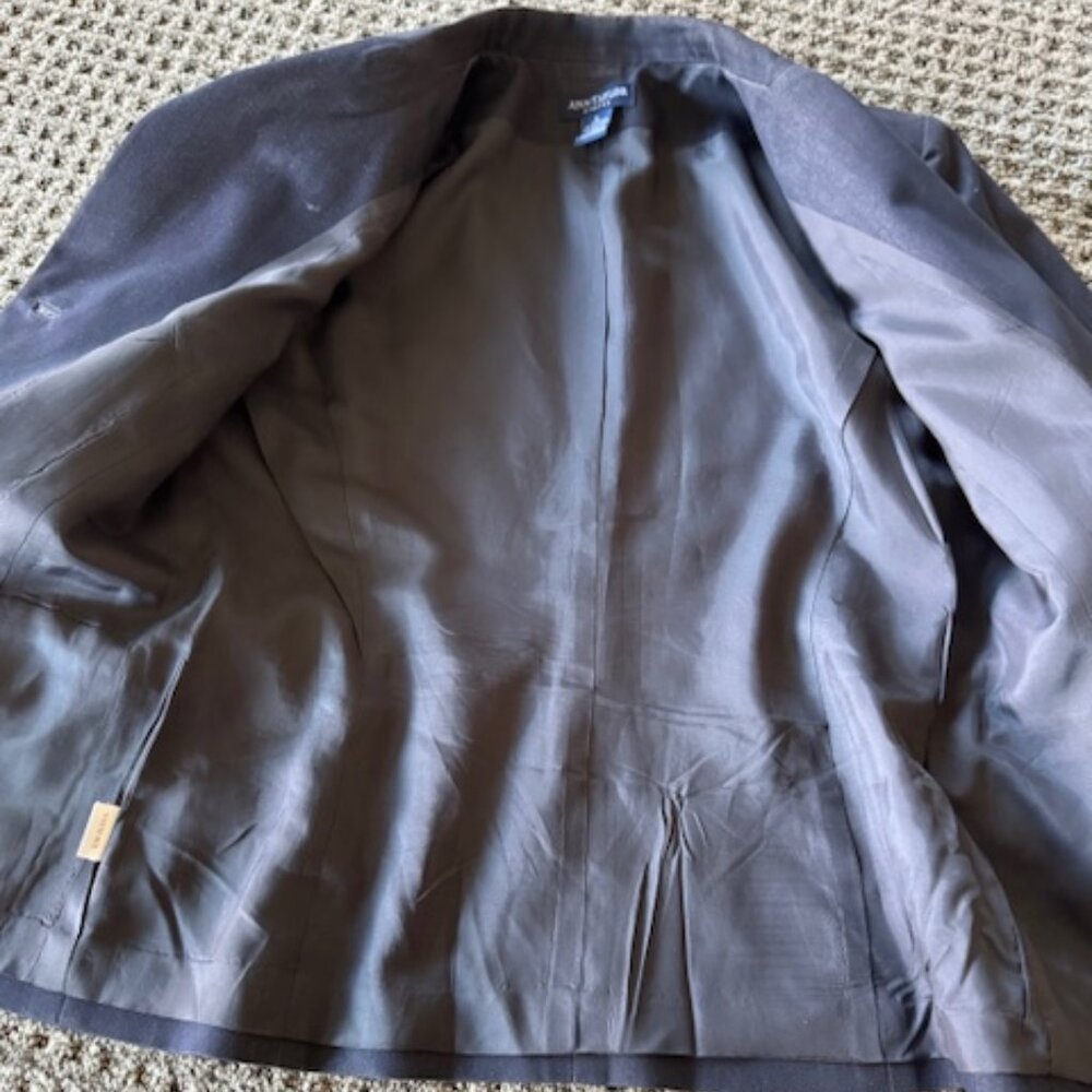 Ann Taylor Blue Pant Suit Women's Size 6 - Picture 9 of 9